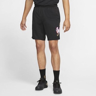 Pantaloni Scurti Nike Dri-FIT Training Barbati Negrii | MWHA-68531